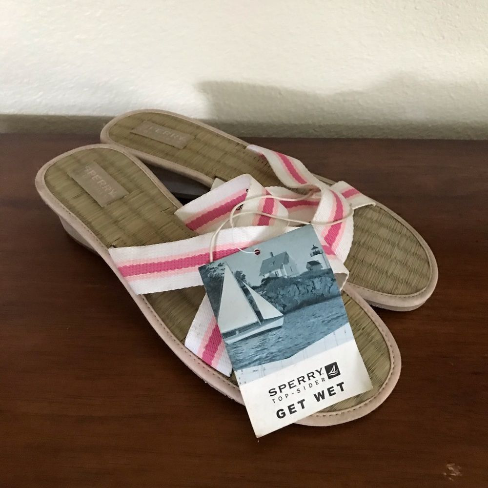 SPERRY get wet slides NWT